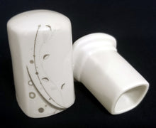 Lade das Bild in den Galerie-Viewer, 5er Set ESS~ SPEISETISCH ZUBEHÖR - Porzellan, Flora Abstrakt Grashalme Blatt Blätter Motiv Dekor