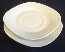Lade das Bild in den Galerie-Viewer, UNTERTASSE - Porzellan, Einfärbiges Gastronomisches Motiv Klassisch Dekor2