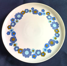 Lade das Bild in den Galerie-Viewer, 2er Set DESSERTTELLER - Porzellan, Flora Blumenblüten Pflanzen Motiv Dekor