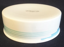 Lade das Bild in den Galerie-Viewer, 2er Set SALAT~ SERVIERSCHALEN "Friesland" - Porzellan, Abstraktes Geometrisches Linien Dekor