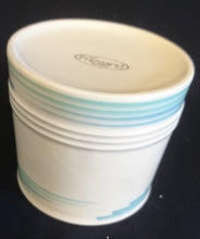 Lade das Bild in den Galerie-Viewer, ZUCKERDOSE OHNE DECKEL "Friesland" - Porzellan, Abstraktes Geometrisches Linien Dekor