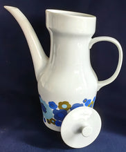 Lade das Bild in den Galerie-Viewer, 16 Teiliges MOCCA~ KAFFEESERVICE - Porzellan, Flora Blumenblüten Pflanzen Motiv Dekor