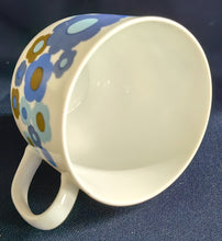 Lade das Bild in den Galerie-Viewer, 3er MOCCA~ KAFFEEGEDECK - Porzellan, Flora Blumenblüten Pflanzen Motiv Dekor