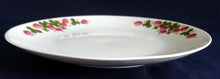Lade das Bild in den Galerie-Viewer, SPEISETELLER - Porzellan, Flora Blumenblüten Pflanzen Kleeblatt Blätter Motiv Dekor