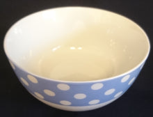 Lade das Bild in den Galerie-Viewer, 2er Set FRÜHSTÜCKS~ MÜSLISCHÜSSELN - Porzellan, Streifen Balken Linien Kreise Tupfen Punkte Motiv Dekor