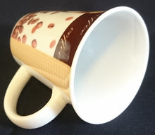 Lade das Bild in den Galerie-Viewer, KAFFEETASSE - Porzellan, Kaffeetasse Gedeck Bohnen Coffee Motiv Dekor