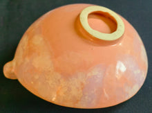 Lade das Bild in den Galerie-Viewer, 3er Set WINDDUFT TEELICHTHALTER - Keramik / Steingut, Farblich Meliertes Durchbrochen Kreise Sichel Dreieck Motiv Dekor