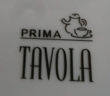 Lade das Bild in den Galerie-Viewer, SUPPENTELLER - Porzellan, Linien Balken Striche Motiv Dekor