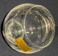 Lade das Bild in den Galerie-Viewer, COGNAC~ GETRÄNKEGLAS - Hartglas, Klares Transparentes Motiv Dekor, Handarbeit
