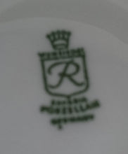 Lade das Bild in den Galerie-Viewer, 2er Set 2er Kaffeegedeck - Porzellan, Abstrakt Geometrisches Dreieck Karo Motiv Dekor