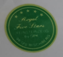 Lade das Bild in den Galerie-Viewer, DESSERTTELLER - Keramik / Steingut, Flora Blumenblüten Ranken Pflanzen Blatt Blätter Motiv Dekor