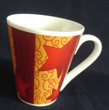 Lade das Bild in den Galerie-Viewer, 2er Set KAFFEETASSE - Porzellan, Sterne Abstrakt Geometrisch Muster Motiv Dekor