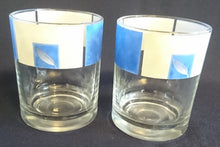 Lade das Bild in den Galerie-Viewer, GETRÄNKEGLAS - Hartglas, Flora Blatt Blätter Abstrakt Viereck Motiv Dekor