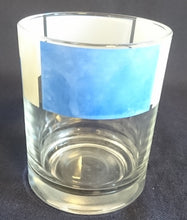 Lade das Bild in den Galerie-Viewer, 4er Set GETRÄNKEGLÄSER - Hartglas, Flora Blatt Blätter Abstrakt Viereck Motiv Dekor