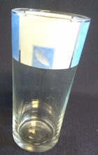 Lade das Bild in den Galerie-Viewer, 2er Set LONGDRINK GETRÄNKEGLÄSER - Hartglas, Flora Blatt Blätter Abstrakt Viereck Motiv Dekor