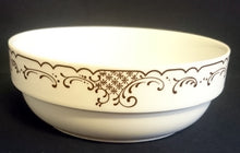 Lade das Bild in den Galerie-Viewer, BEILAGEN~ SALATSCHÜSSEL - Porzellan, Abstraktes Symbol Zeichen Motiv Dekor