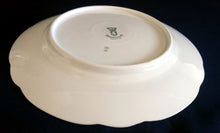 Lade das Bild in den Galerie-Viewer, DESSERTTELLER - Porzellan, Goldlinien Doppelt Gewölbter Rand Relief Motiv Dekor (BC)