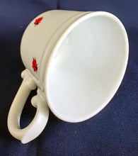 Lade das Bild in den Galerie-Viewer, 2er KAFFEEGEDECK "Käfer" - Porzellan, Fauna Käfer Insekten Motiv Dekor