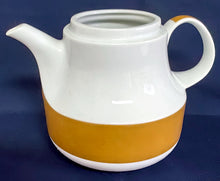 Lade das Bild in den Galerie-Viewer, KAFFEKANNE OHNE DECKEL - Porzellan, Porzellan, Breiter Brauner Dekorrand Motiv Dekor, H. TH. Baumann Designer