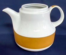 Lade das Bild in den Galerie-Viewer, KAFFEKANNE OHNE DECKEL - Porzellan, Porzellan, Breiter Brauner Dekorrand Motiv Dekor, H. TH. Baumann Designer