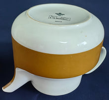 Lade das Bild in den Galerie-Viewer, KAFFEKANNE OHNE DECKEL - Porzellan, Porzellan, Breiter Brauner Dekorrand Motiv Dekor, H. TH. Baumann Designer