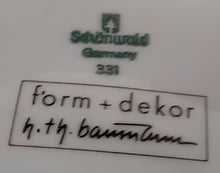 Lade das Bild in den Galerie-Viewer, KAFFEKANNE OHNE DECKEL - Porzellan, Porzellan, Breiter Brauner Dekorrand Motiv Dekor, H. TH. Baumann Designer