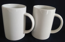 Lade das Bild in den Galerie-Viewer, KAFFEETASSE - Porzellan, Einfärbiges Gastronomisches Motiv Dekor