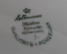 Lade das Bild in den Galerie-Viewer, 2er Set DESSERTTELLER - Porzellan, Goldrand Klassisch Motiv Dekor