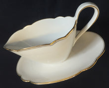 Lade das Bild in den Galerie-Viewer, SAUCIER "Inka" - Porzellan, Goldrand Gewölbter Rand Motiv Dekor