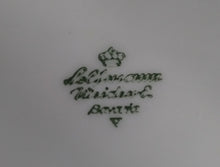 Lade das Bild in den Galerie-Viewer, 2er Set SPEISETELLER - Porzellan, Flora Rosenblumen Blüten Blatt Blätter Goldrand Motiv Dekor