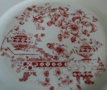 Lade das Bild in den Galerie-Viewer, 2er Set SPEISETELLER "Theresia" - Porzellan, Asiatischer Garten Flora Blumen Pflanzen Abstrakt Motiv Gewölbter Goldrand Dekor