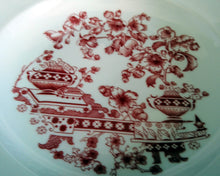 Lade das Bild in den Galerie-Viewer, 2er Set SUPPENTELLER "Theresia" - Porzellan, Asiatischer Garten Flora Blumen Pflanzen Abstrakt Motiv Gewölbter Goldrand Dekor