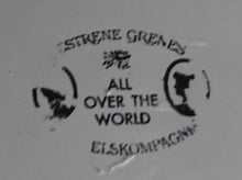 Lade das Bild in den Galerie-Viewer, 2er Set SPEISETELLER - Keramik / Steingut, Einfärbiges Gastronomisches Motiv Dekor