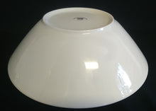 Lade das Bild in den Galerie-Viewer, GROßE BEILAGENSCHÜSSEL - Porzellan, Abstrakt Linien Kreuze Goldrand Muster Motiv Dekor