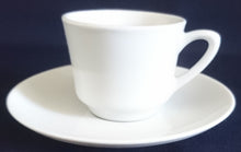 Lade das Bild in den Galerie-Viewer, 2er ESPRESSOGEDECK - Porzellan, Einfärbiges Gastronomisches Motiv Dekor