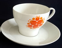 Lade das Bild in den Galerie-Viewer, KAFFEETASSE - Porzellan, Flora Abstrakt Blumenblüten Pflanzen Motiv Dekor