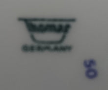 Lade das Bild in den Galerie-Viewer, 4er Set KAFFEEKANNE MIT DECKEL & ZUCKERDOSE MIT DECKEL - Porzellan, Flora Abstrakt Blumenblüten Pflanzen Motiv Dekor