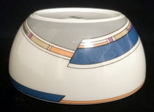 Lade das Bild in den Galerie-Viewer, MÜSLISCHALE "York Cubic" - Porzellan, Abstrakt Geometrisches Balken Rechteck Geschwungene Streifen Motiv Dekor