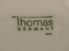 Lade das Bild in den Galerie-Viewer, SERVIER~ TORTENPLATTE "York Cubic" - Porzellan, Abstrakt Geometrisches Balken Rechteck Geschwungene Streifen Motiv Dekor