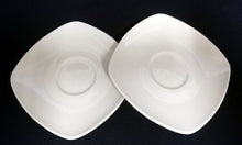 Lade das Bild in den Galerie-Viewer, 2er Set UNTERTASSEN "Atrium" - Porzellan, Gastronomisches Einfärbiges Motiv Form Dekor