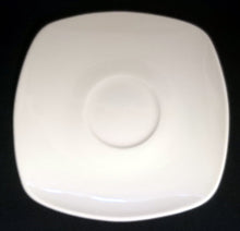 Lade das Bild in den Galerie-Viewer, 2er Set UNTERTASSEN "Atrium" - Porzellan, Gastronomisches Einfärbiges Motiv Form Dekor