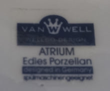 Lade das Bild in den Galerie-Viewer, 2er Set UNTERTASSEN "Atrium" - Porzellan, Gastronomisches Einfärbiges Motiv Form Dekor