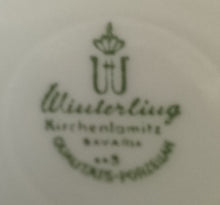 Lade das Bild in den Galerie-Viewer, 3er Set KAFFEEKANNE MIT DECKEL & MILCHKÄNNCHEN - Porzellan, Flora Nelken Blumenblüten Linien Rand Motiv Dekor