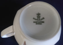 Lade das Bild in den Galerie-Viewer, 2er Set TEETASSEN - Porzellan, Flora Blumenblüten Pflanzen Blatt Blätter Motiv Dekor