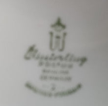 Lade das Bild in den Galerie-Viewer, MILCHKÄNNCHEN - Porzellan, Streifen Linien Flora Blumenblüten Motiv Dekor