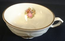 Lade das Bild in den Galerie-Viewer, 2er Set 2er MOCCAGEDECK - Porzellan, Goldrand Barock Dekor