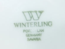 Lade das Bild in den Galerie-Viewer, UNTERTASSE - Porzellan, Abstrakt Linien Punkte Zehn Eckig Form Motiv Dekor