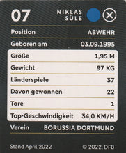 Lade das Bild in den Galerie-Viewer, Standard STICKER FIFA WELTMEISTERSCHAFT 2022 in QATAR (KATAR) - Verschiedene Sticker / Karten (GnoE)