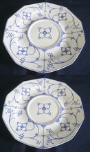 Lade das Bild in den Galerie-Viewer, SUPPENTASSEN UNTERTELLER - Porzellan, Klassisch Style, Indisch Blau Strohblume Dekor