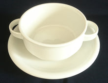 Lade das Bild in den Galerie-Viewer, SUPPENTASSEN UNTERTELLER - Porzellan, Klassisch Gastronomie Design Dekor